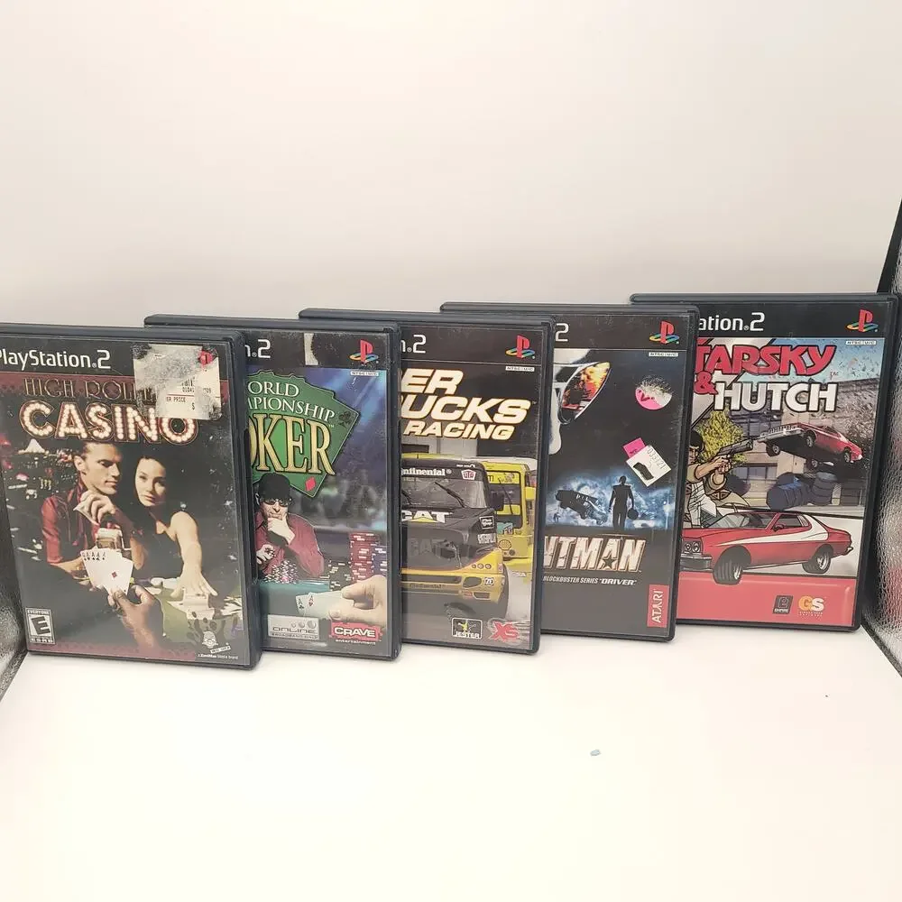 Playstation 2 Lot of 25 Socom Stuntman Grand Theft Auto 007 Syphon Filter